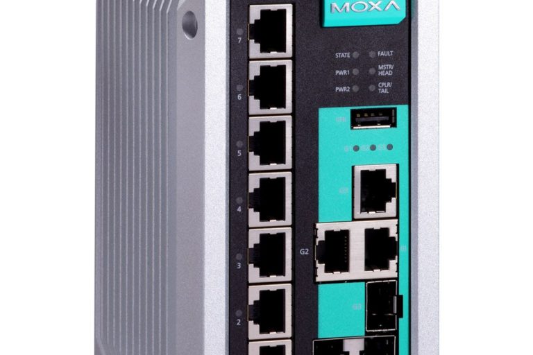 EDS-510E Layer 2 Managed Industrie Switch von Moxa