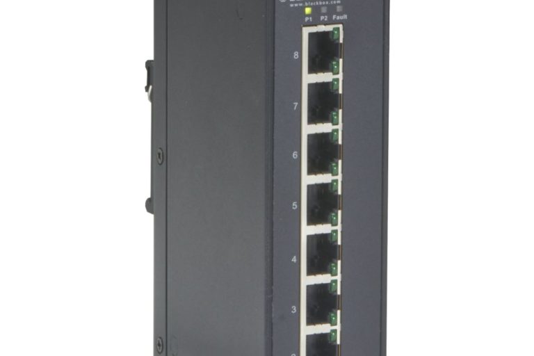 LPH008A-R2 industrieller Gigabit PoE Switch von Black Box