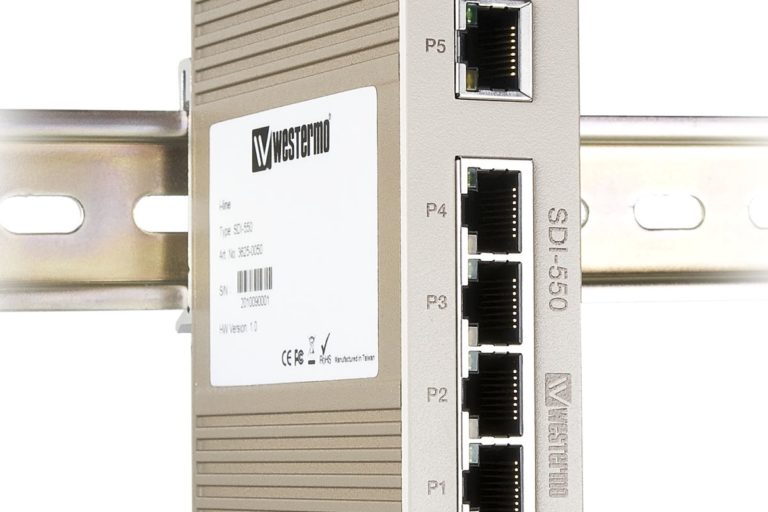 SDI-550 Unmanaged 5-Port Netzwerk Switch von Westermo