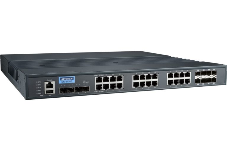 EKI-9728G-4X8CI Industrieller Layer 3 Netzwerk Switch von Advantech