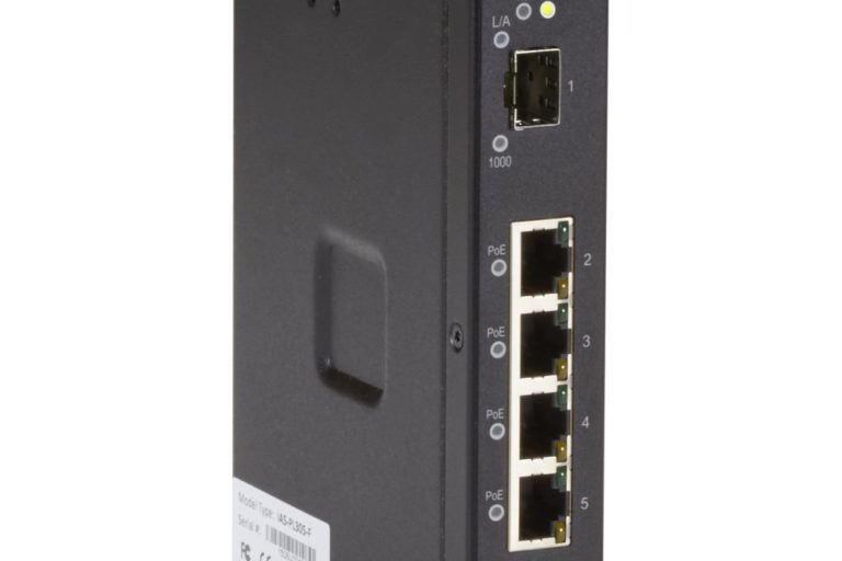 LIE401A Gigabit PoE Industrie Switch von Black Box